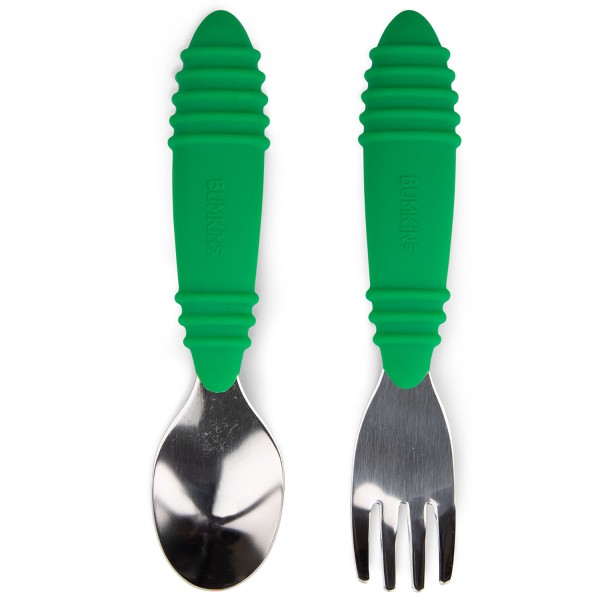 Deuxième Chance (sans emballage d'origine) - Cuillère + Fourchette - Jade