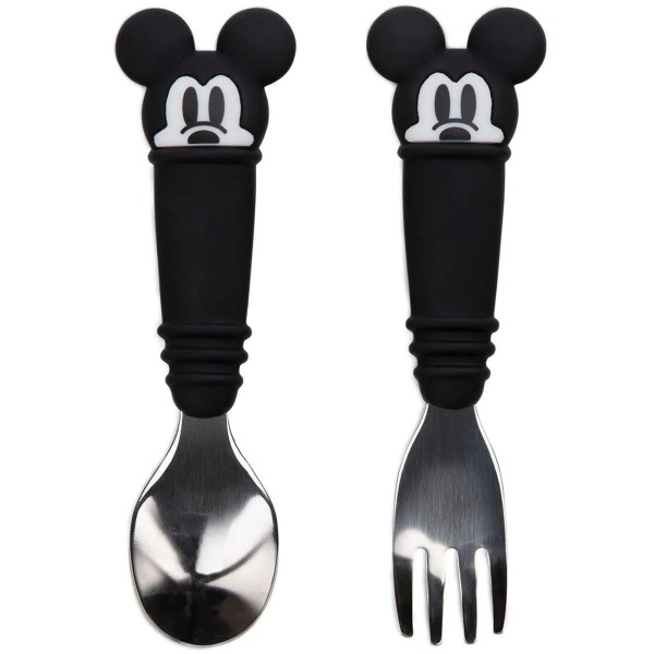 Zweite Chance (ohne Originalverpackung) - Löffel + Gabel - Disney Micky Maus