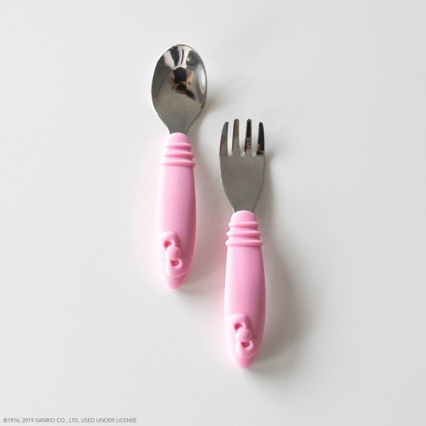 Tweede Kans (zonder originele verpakking) - Lepel + Vork - Hello Kitty®