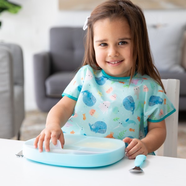 Deuxième Chance (sans emballage d'origine) - Cuillère + Fourchette - Bleu