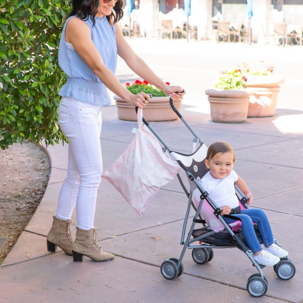 Tweede kans (zonder originele verpakking) - Wet / dry bag - Roze Kant