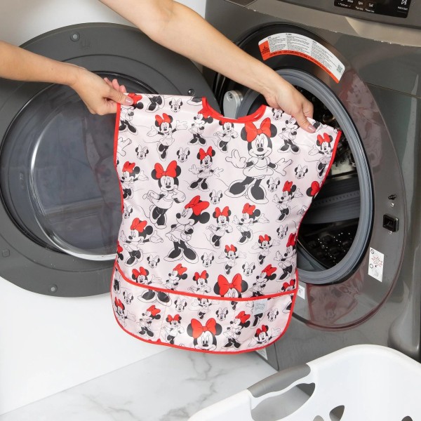 Tweede kans (zonder originele verpakking) - Kinder schilderschort korte mouw - Disney Minnie Mouse - Roze