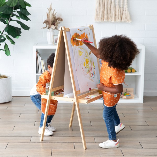 Tweede Kans (zonder originele verpakking) - Kinder schilderschort korte mouw - Grounded