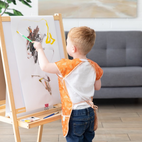 Tweede Kans (zonder originele verpakking) - Kinder schilderschort korte mouw - Grounded