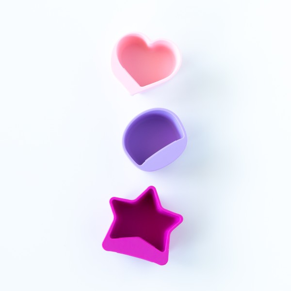 Tweede kans (zonder originele verpakking) - Siliconen dipbakjes (3 stuks) - Lollipop