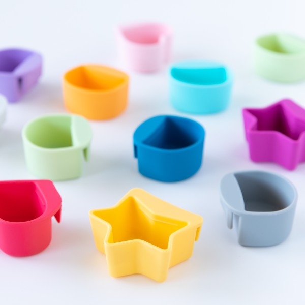 Tweede Kans (zonder originele verpakking) - Siliconen Dipbakjes (3 stuks)