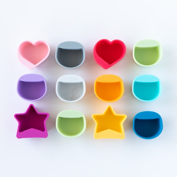 Tweede Kans (zonder originele verpakking) - Siliconen Dipbakjes (3 stuks)