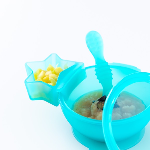 Zweite Chance (ohne Originalverpackung) - Dip-Schalen aus Silikon (2er-Pack) - Blau Jelly & Grün Jelly