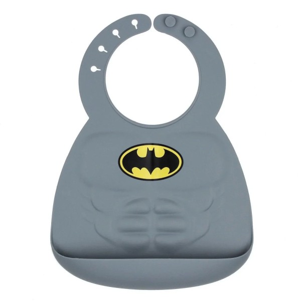 Segunda oportunidad (sin embalaje original) - Babero de silicona - Batman - Gris