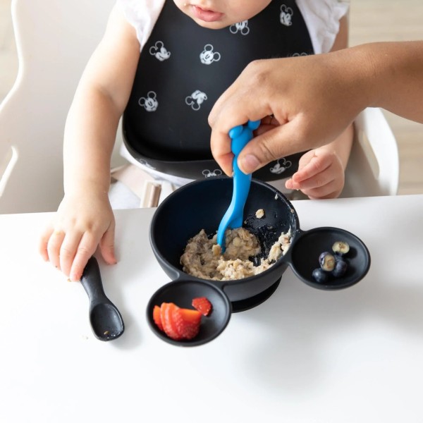 Second Chance (No Original Packaging) - Silicone Bib - 6-24 months - Disney Mickey Mouse - Faces