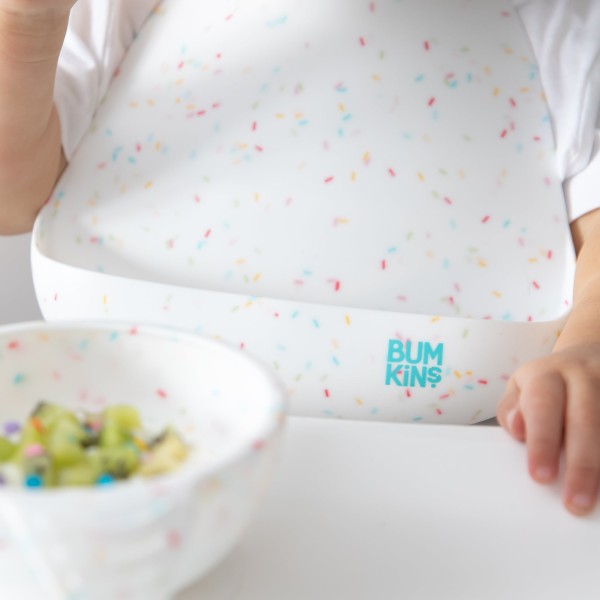 Second Chance (No Original Packaging) - Silicone Bib - 6-24 months - Poudre vanillée