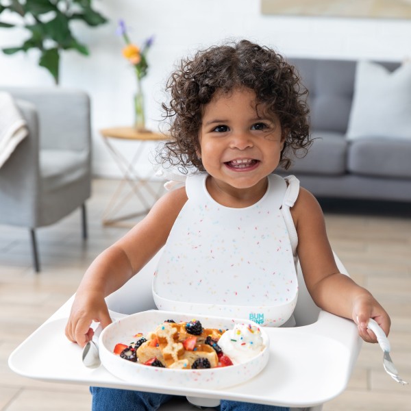 Second Chance (No Original Packaging) - Silicone Bib - 6-24 months - Poudre vanillée