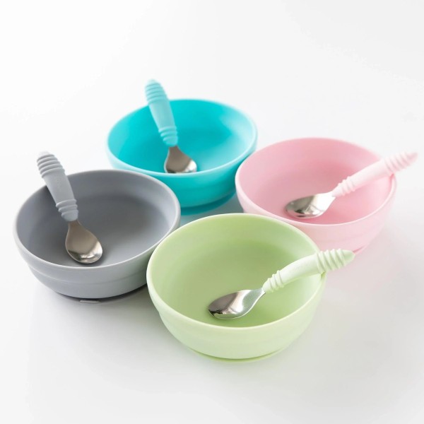 Second chance (no original packaging) - Silicone grip bowl - Sage