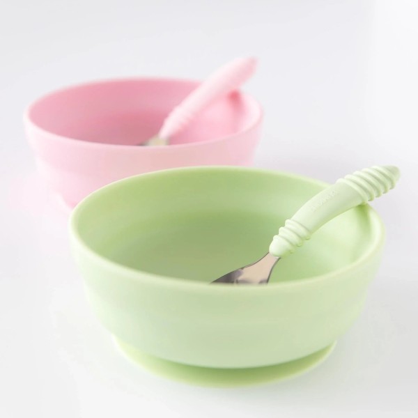 Second chance (no original packaging) - Silicone grip bowl - Sage