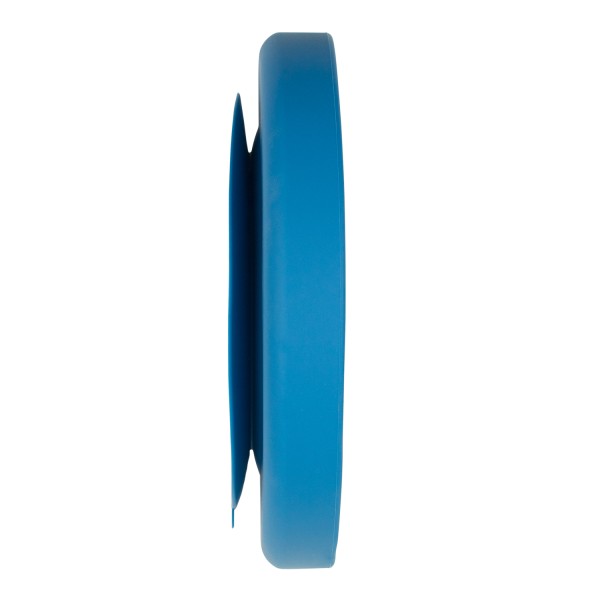 Deuxième chance (sans emballage d'origine) - Plat à ventouse en silicone (3 compartiments) - Bleu Foncé