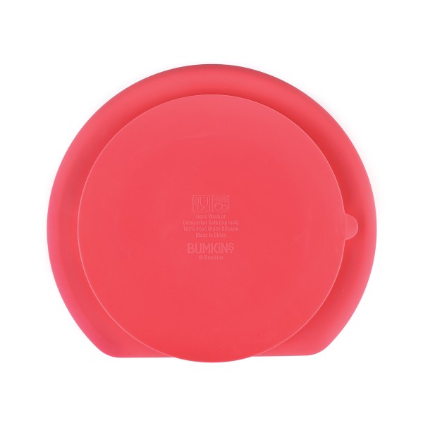 Second Chance (No Original Packaging) - Silicone Grip Dish (3 section) - Rot