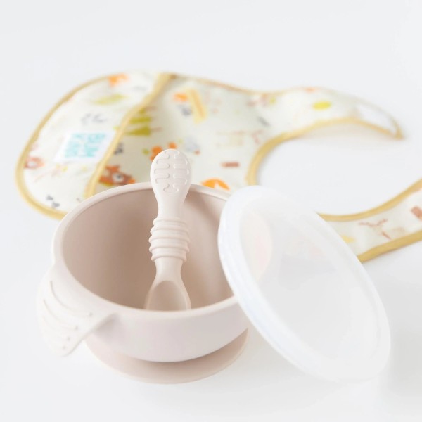 Second Chance (No Original Packaging) - Silicone First Feeding Set - Sable