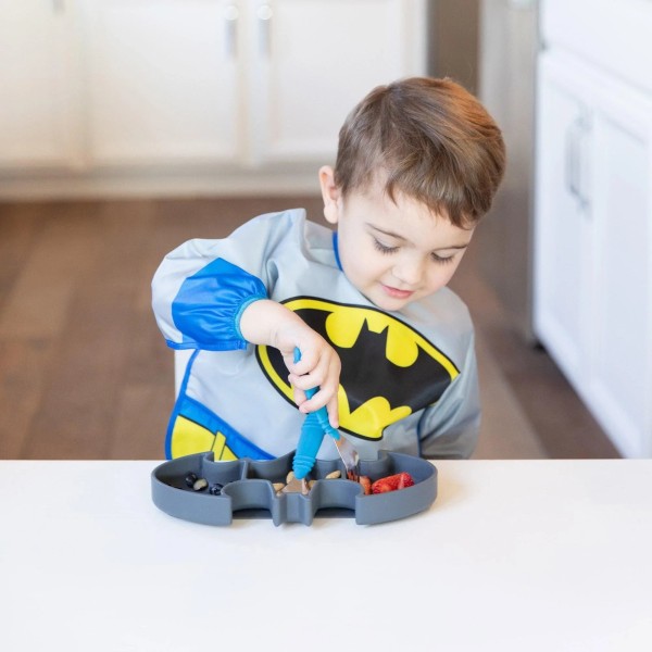 Second chance (no original packaging) - Silicone grip dish - Batman - Grey