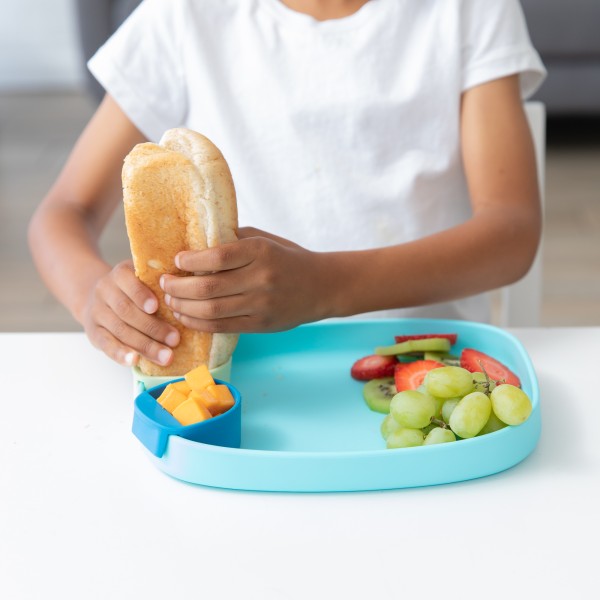 Second chance (no original packaging) - Silicone grip tray - Blauw