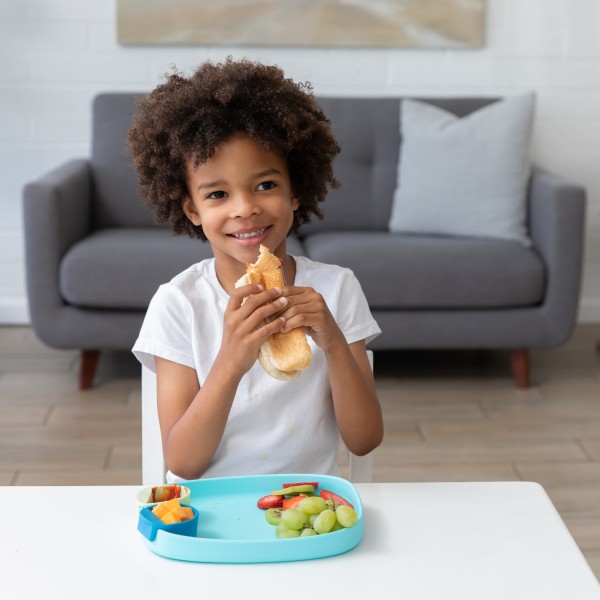 Second chance (no original packaging) - Silicone grip tray - Blauw