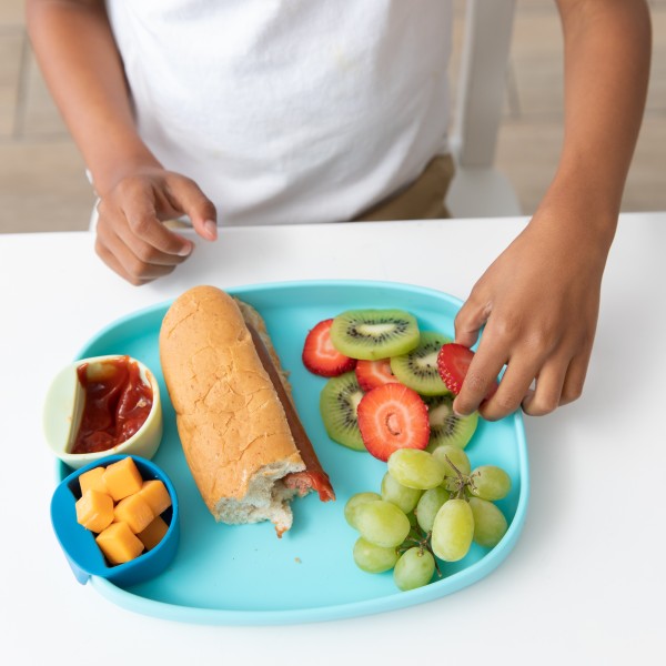 Second chance (no original packaging) - Silicone grip tray - Blauw