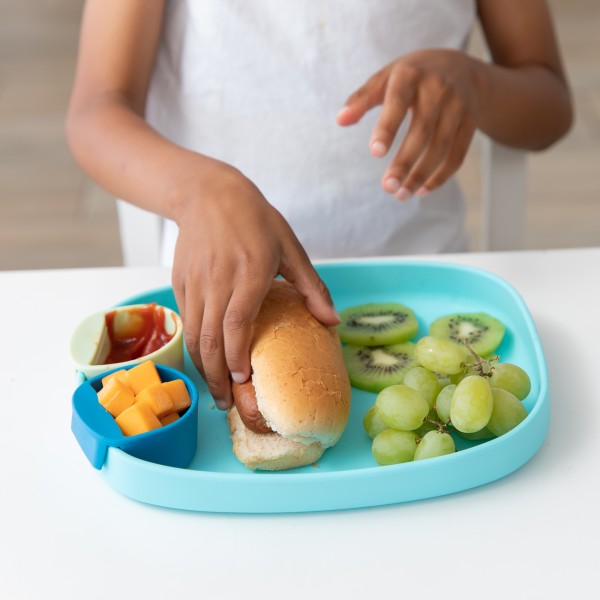 Second chance (no original packaging) - Silicone grip tray - Blauw