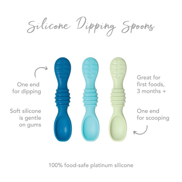 Second Chance (No Original Packaging) - Silicone Dipping Spoons (3 pack) - Gumdrop