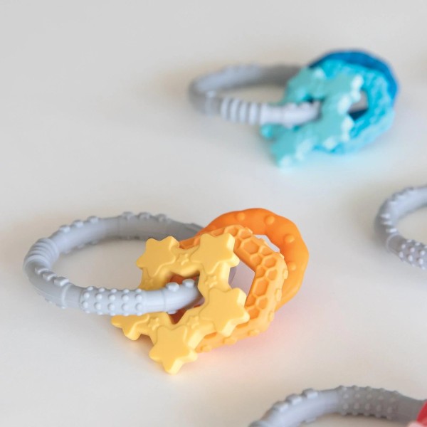 Second Chance (No Original Packaging) - Silicone Teething Charms - Orange