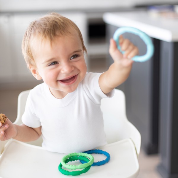 Zweite Chance (ohne Originalverpackung) - Beißringe aus Silikon (4er Pack) - Summer