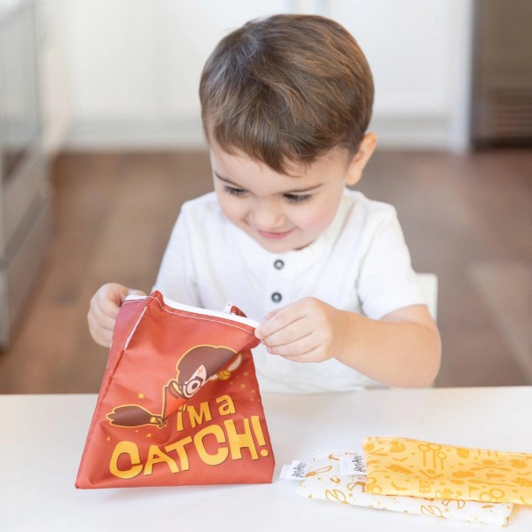 Zweite Chance (ohne Originalverpackung) - Wiederverwendbare Snackbeutel (3er-Pack) - Harry Potter™ Quidditch™