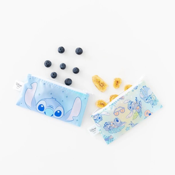 Second Chance (No Original Packaging) - Reusable Snack Bag - Small (2 pack) - Disney Stitch Star-ring Up Trouble