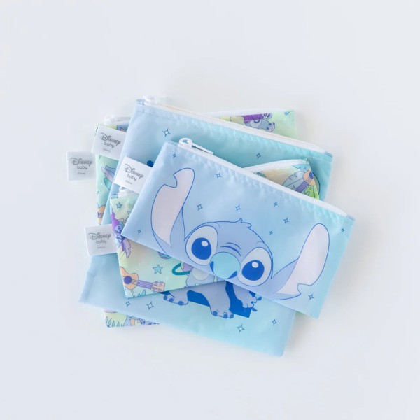 Second Chance (No Original Packaging) - Reusable Snack Bag - Small (2 pack) - Disney Stitch Star-ring Up Trouble