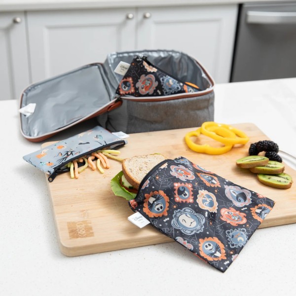 Second chance (no original packaging) - Reusable snack bag - Small (2 pack) - Disney Everyday is Halloween