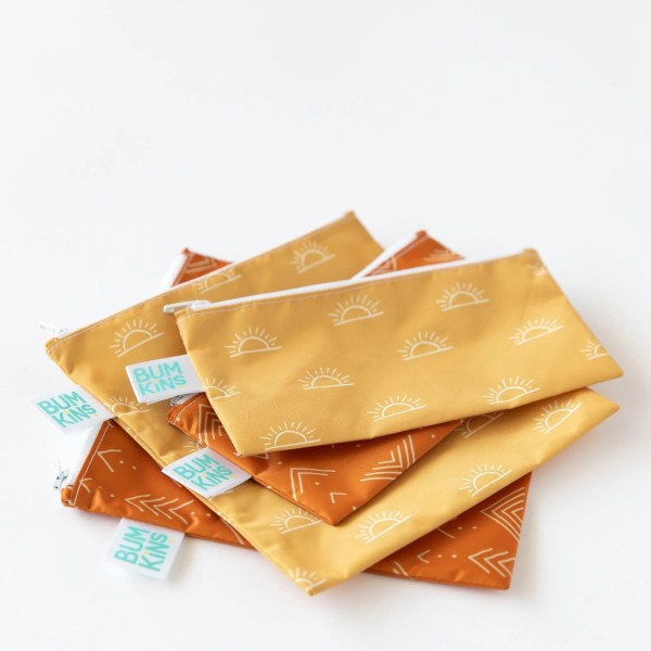 Tweede kans (zonder originele verpakking) - Herbruikbaar snackzakje - Small (2 stuks) - Sunshine & Grounded