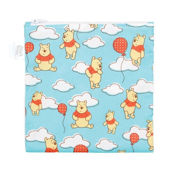Deuxième chance (sans emballage d'origine) - Sac à collations - Grand - Disney Winnie l'Ourson - Bleu Ballons