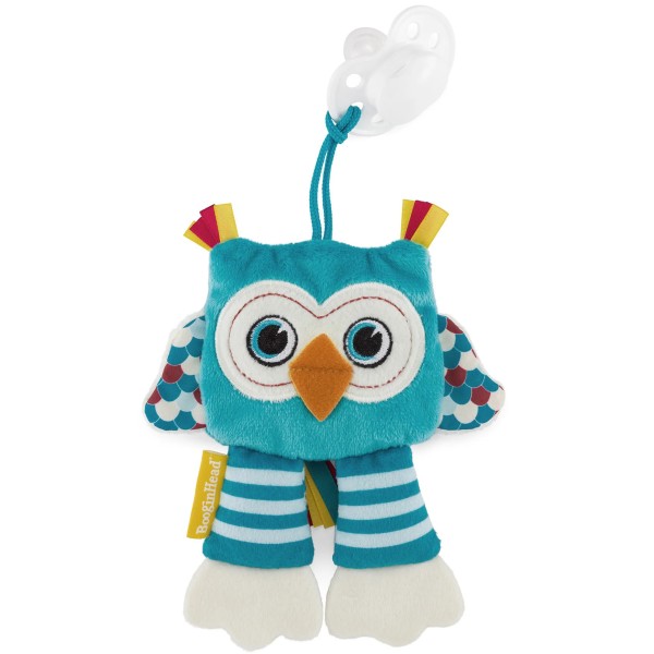 PaciPal Pacifier Holder Stuffed Animal - Hibou
