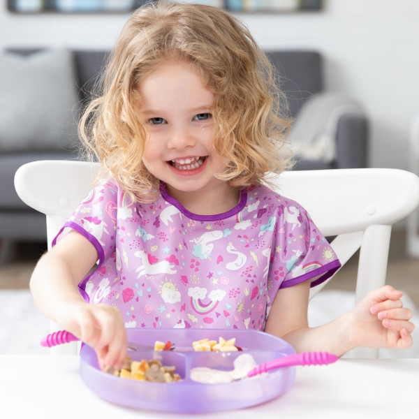 Second Chance (No Original Packaging) - Junior Bib - Lavande Licornes