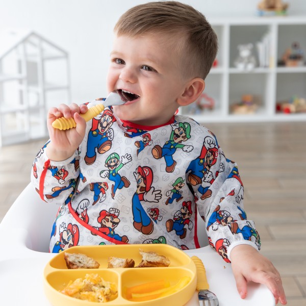 Sleeved Bib - Nintendo® Super Mario™ & Luigi