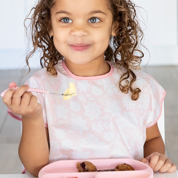 Babero Júnior - Rosa Encaje