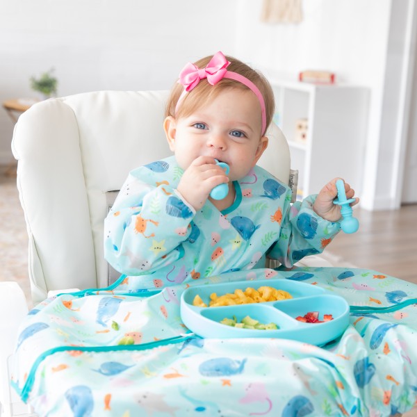 Ärmellätzchen für Hochstuhl - Ocean Life