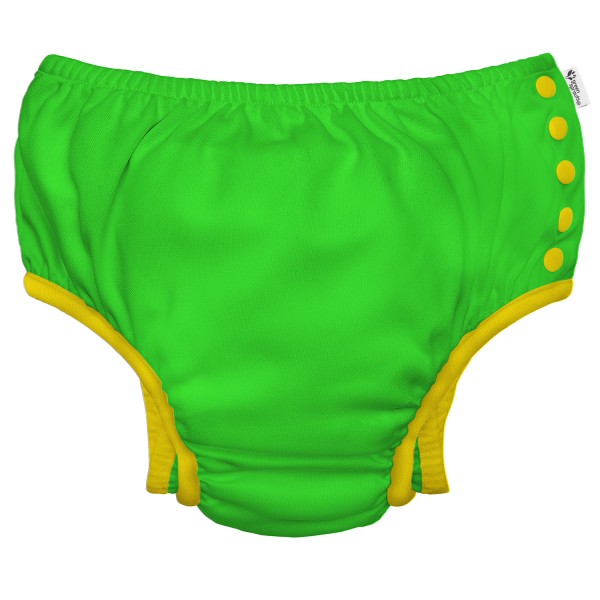 Snap Swim Diaper (Solid) - Safety Green