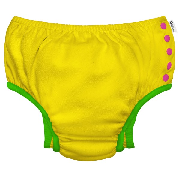 Snap Swim Diaper (Solid) - Safety Yellow