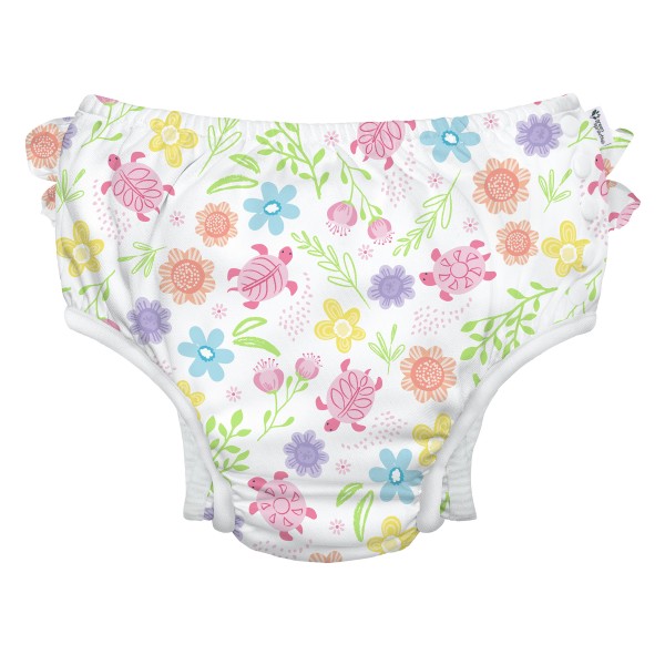 Eco Ruffle Snap Swim Diaper