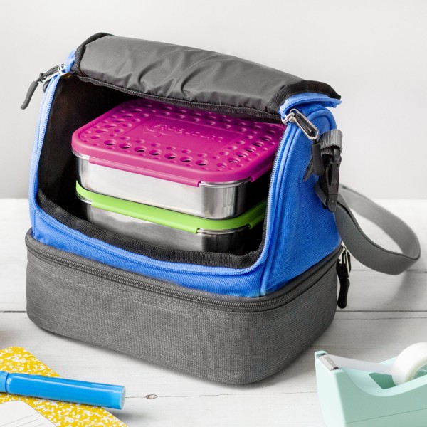 Isolierte Duplex-Lunch-Tasche