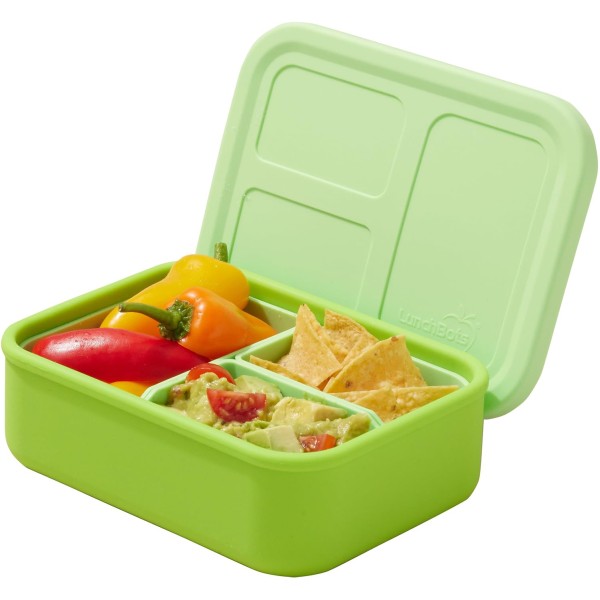 Medium Build-a-Bento - platinum siliconen bento box - Zeeschuim