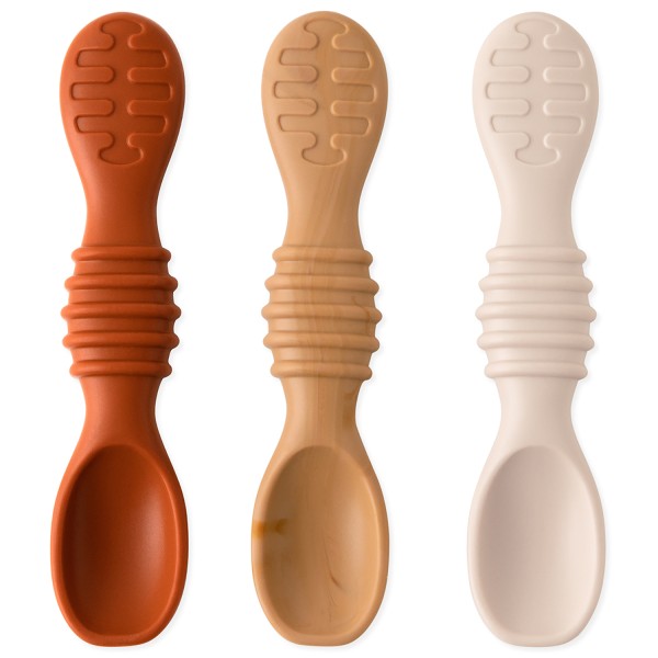 Siliconen Baby Diplepels (3 stuks)