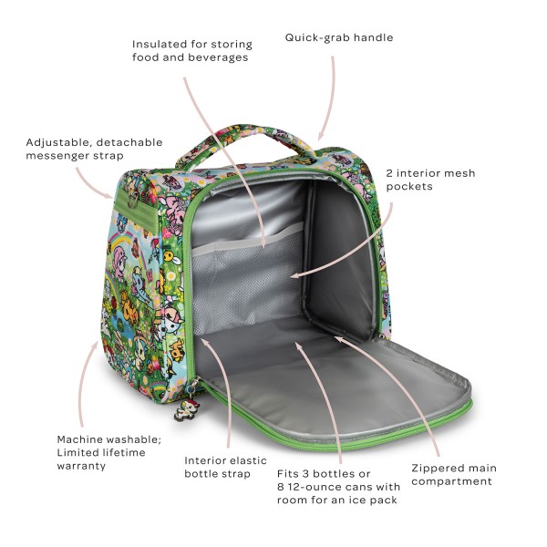 Geïsoleerde Babyflessentas - tokidoki® Meadow Blooms