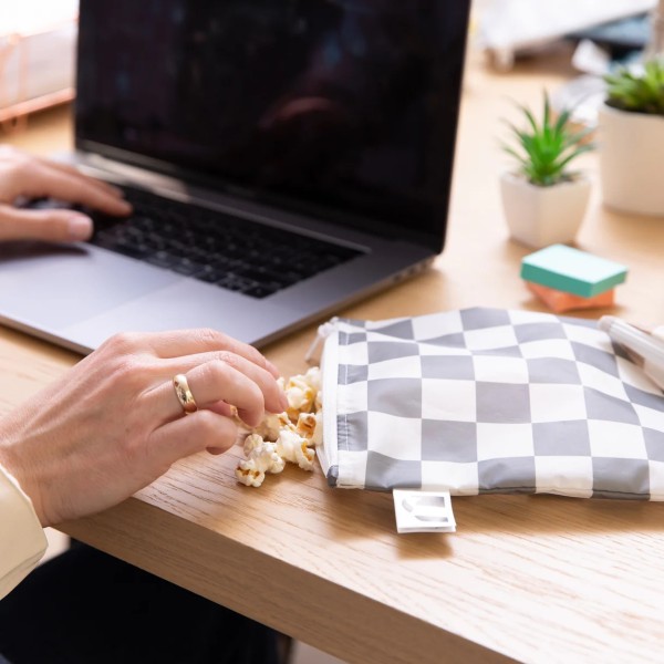 Herbruikbaar Snackzakje - Large (2 stuks) - Double Check