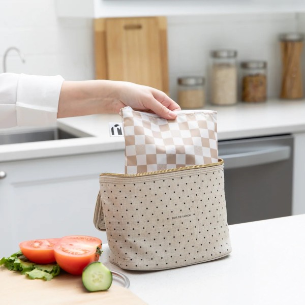 Herbruikbaar Snackzakje - Large (2 stuks) - Double Check