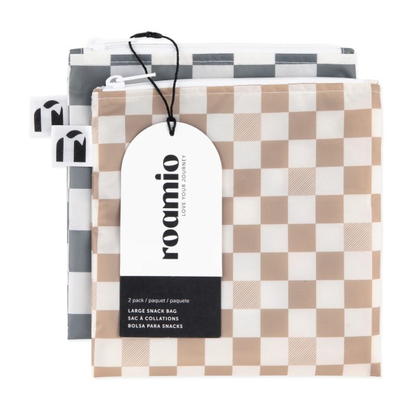 Herbruikbaar Snackzakje - Large (2 stuks) - Double Check